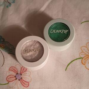 ColourPop Eyeshadow Set - Emerald and Silver Shimmer